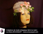 Création de chapeaux femme Elisabeth Eliora Bousquet 60