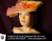 Création de chapeaux femme Elisabeth Eliora Bousquet 63
