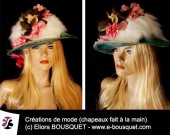 Création de chapeaux femme Elisabeth Eliora Bousquet 67