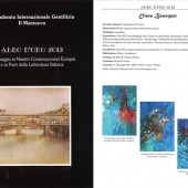 Catalogue d'une exposition de peinture à laquelle à participé Eliora Bousquet 3