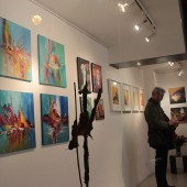 Photo d'une exposition de peinture d'Eliora Bousquet 121