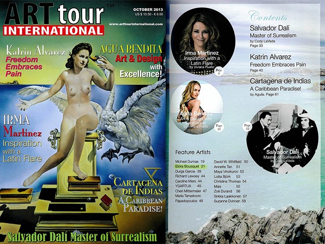 Art Tour International Mag 10-2013  Eliora Bousquet