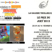 Carton d'invitation à une exposition de peinture avec Eliora Bousquet 120