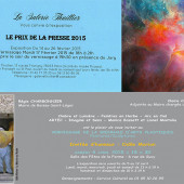 Carton d'invitation à une exposition de peinture avec Eliora Bousquet 44