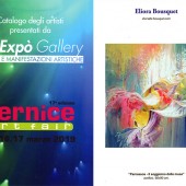 Catalogue d'une exposition de peinture à laquelle à participé Eliora Bousquet 21