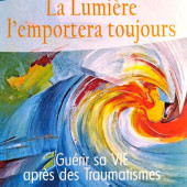 Peinture La neuvième vague Eliora Bousquet en couverture du livre La lumière l'emportera toujours de Chris Canat-Gierts