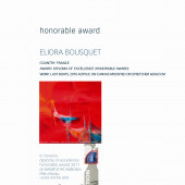 Diplôme d'excellence - AOT11 2011 - Eliora Bousquet