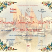 Diplôme - Creativity Award 2019 - Eliora Bousquet