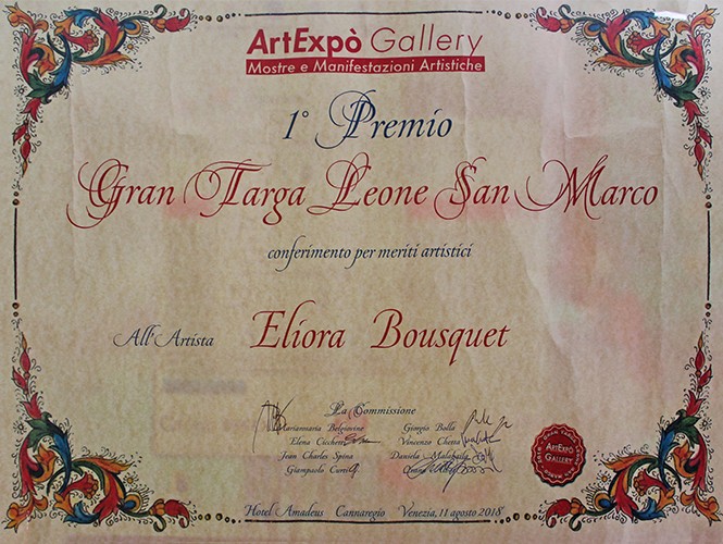 diplome eliora bousquet san marco 2018