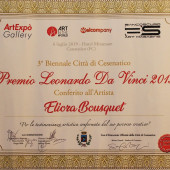 Diplôme - Premio Leonardo da Vinci 2019 - Eliora Bousquet