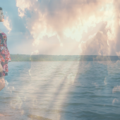 &laquo; Apprendre &agrave; marcher sur l&rsquo;eau&hellip; &raquo; - Double exposition (c) Eliora Bousquet d'apr&egrave;s photos libres de droits pothos et pngtree (11