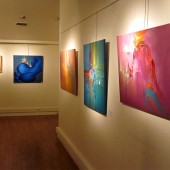 Photo d'une exposition de peinture d'Eliora Bousquet 23