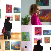 Photo d'une exposition de peinture d'Eliora Bousquet 116