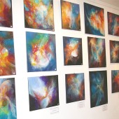 Photo d'une exposition de peinture d'Eliora Bousquet 65