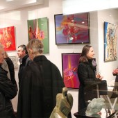 Photo d'une exposition de peinture d'Eliora Bousquet 54