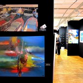 Photo d'une exposition de peinture d'Eliora Bousquet 53