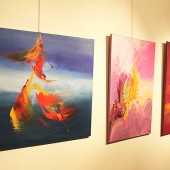 Photo d'une exposition de peinture d'Eliora Bousquet 26