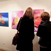 Photo d'une exposition de peinture d'Eliora Bousquet 42