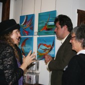 Photo d'une exposition de peinture d'Eliora Bousquet 43