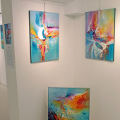 Photo d'une exposition de peinture d'Eliora Bousquet 202