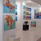 Photo d'une exposition de peinture d'Eliora Bousquet 208