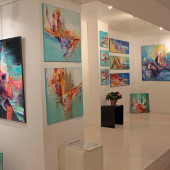 Photo d'une exposition de peinture d'Eliora Bousquet 209