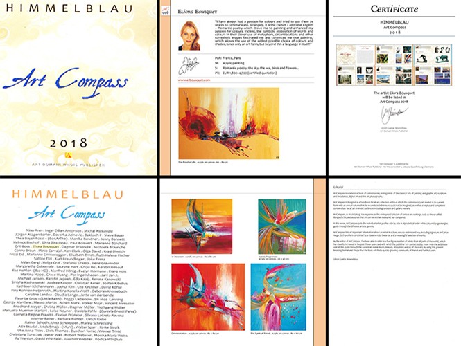 Himmelblau Art Compass 2018 Eliora Bousquet