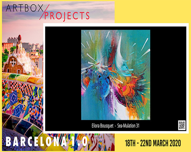 invitation Eliora Bousquet artbox barcelona 2020