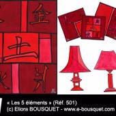 Dessin d'articles de décoration d'intérieur d'Elisabeth Eliora Bousquet 65