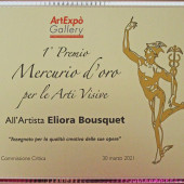Diplôme - Mercurio d'oro per le arte visive 2021 - Eliora Bousquet