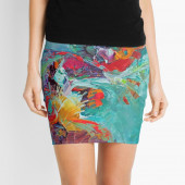 Mini-jupe pour femme inspirée d'un tableau d'Eliora Bousquet - 101