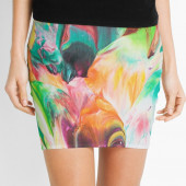 Mini-jupe pour femme inspirée d'un tableau d'Eliora Bousquet - 199