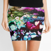 Mini-jupe pour femme inspirée d'un tableau d'Eliora Bousquet - 220