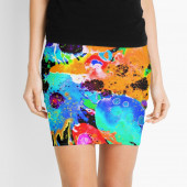 Mini-jupe pour femme inspirée d'un tableau d'Eliora Bousquet - 23