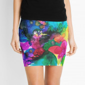 Mini-jupe pour femme inspirée d'un tableau d'Eliora Bousquet - 39