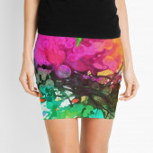 Mini-jupe pour femme inspirée d'un tableau d'Eliora Bousquet - 41
