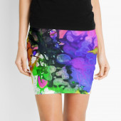 Mini-jupe pour femme inspirée d'un tableau d'Eliora Bousquet - 52