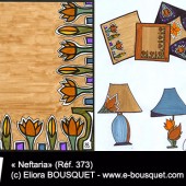 Dessin d'articles de décoration d'intérieur d'Elisabeth Eliora Bousquet 78