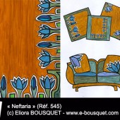 Dessin d'articles de décoration d'intérieur d'Elisabeth Eliora Bousquet 86