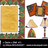 Dessin d'articles de décoration d'intérieur d'Elisabeth Eliora Bousquet 94