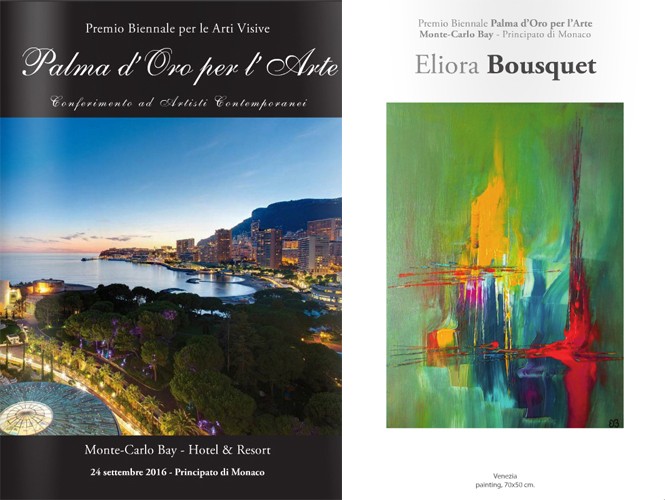 Catalogue Palma d'oro per l'arte 2016 Eliora Bousquet