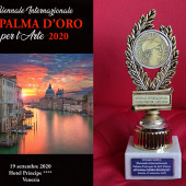 Trophée - Palma d'oro per l'arte 2020 - Eliora Bousquet