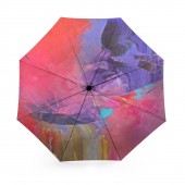 Parapluie créé par Eliora Bousquet d'après le tableau Le don d'Iris