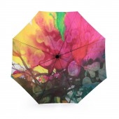 Parapluie créé par Eliora Bousquet d'après le tableau Eclosion 41