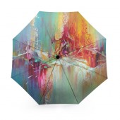 Parapluie créé par Eliora Bousquet d'après le tableau L'essence des rêves 15