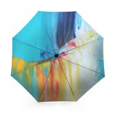 Parapluie créé par Eliora Bousquet d'après le tableau L'homme libre
