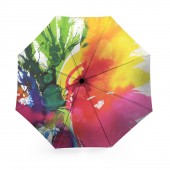 Parapluie créé par Eliora Bousquet d'après le tableau Eclosion 17