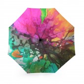 Parapluie créé par Eliora Bousquet d'après le tableau Eclosion 112