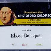 Prix International Cristoforo Colombo Art Explorer 2017 - Eliora Bousquet