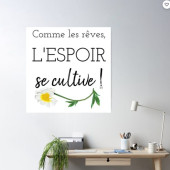 L'espoir se cultive